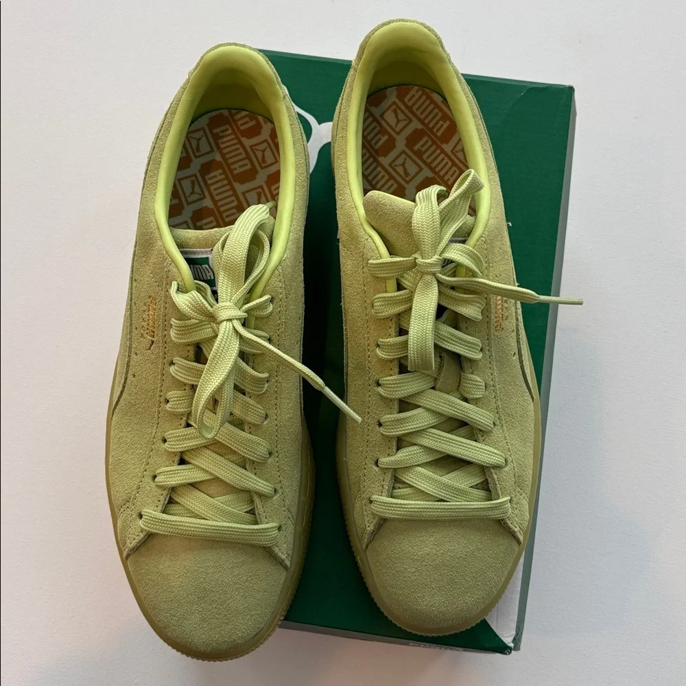 PUMA Suede Classic XXI Sneakers- NIB-Lily Pad- Size 9 - Picture 8 of 11
